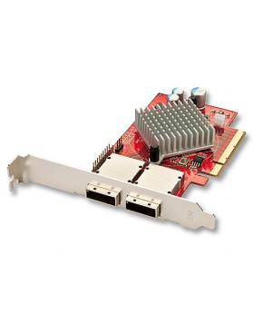 Controller PCI Express x8 x16, 8 porte Multilane SATA/SAS 6Gbps