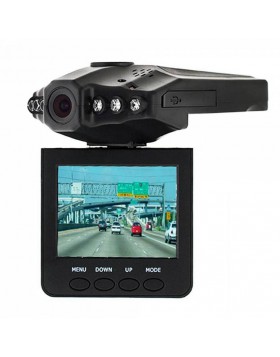 TELECAMERA VIDEOREGISTRATORE DVR AUTO HD MONITOR LCD 2.5" 6 LED 720P SPY SD LED