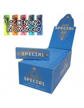 2500 CARTINE BIANCHE CORTE GIZEH SPECIAL EXTRA FINE 1 BOX 50 LIBRETTI TABACCO