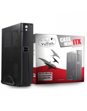 CASE  MINI ITX CABINET CON ALIMENTATORE 75 W PER PC COMPUTER VULTECH NEW GS-1555