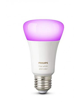 Lampadina Philips Attacco E27 Luce Bianca e Colorata Potenza 9,5W Illuminazione