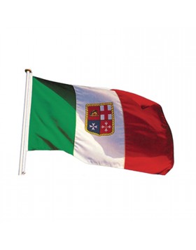 Bandiera Italia Paesi Marina 300x450 mm Nautico In poliestere Imbarcazioni Cima