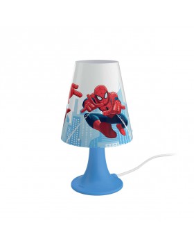Lampada da Tavolo a Led Philips Spiderman Blu 