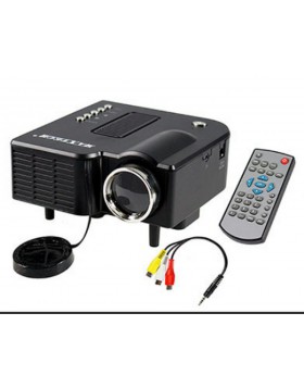 Proiettore Piccolo Mini  Videoproiettore 24 W 1080 Pixel 800x480 Speaker 2W Nero