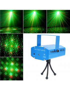 Proiettore Mini Laser Effetto Luci per Disco Illuminazione Discoteca