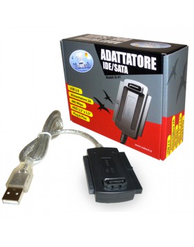 CAVO ADATTATORE CONVERTITORE DA IDE SATA USB PER HARD DISK HDD 2.5' 3.5' VULTECH