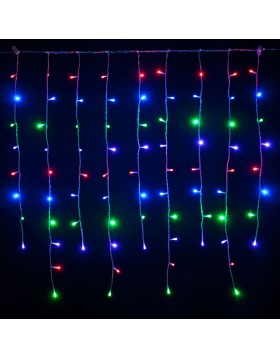 Tenda Luminosa 10 Metri 200 Led Luci di Natale 10 Metri Luce Multicolor